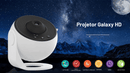 Projetor planetário giratório 360 ° galáxia, céu estrelado - BrazilStory