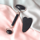 Rolo de pedra de jade facial massageador antirrugas - BrazilStory