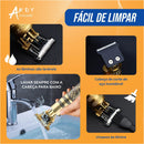 Maquina De Cortar Cabelo Profissional P/ Acabamento Barbeador Sem Fio - BrazilStory