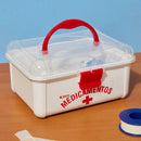 Caixa Organizadora de Medicamentos e Primeiros Socorros - BrazilStory