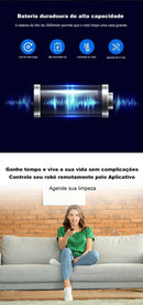 Aspirador Robô Eclipse 3 em 1 Varre, Aspira e Passa Pano Autonomia Até 2 Horas - BrazilStory