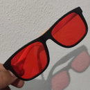 Óculos de Sol Masculino com Haste em Madeira Bambu Óculos Casual - BrazilStory