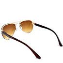 Óculos de sol aviador piloto feminino vintage estilo retrô proteção contra raios UV400 marca designer moda elegante