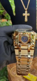 Relógio Masculino Invicta Zeus Magnum Elegante Estilo Imponente Á Prova D'Água