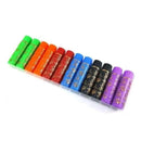 kit 5 Batom 24 Horas Magic Bella Femme Green Lipstick Makeup - BrazilStory