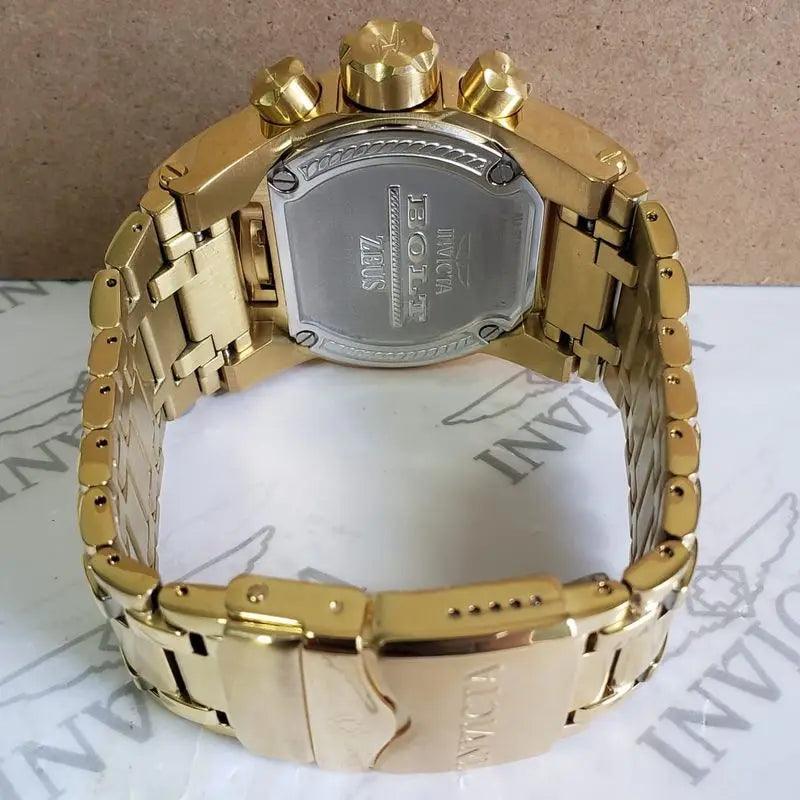 Relógio Masculino Invicta Zeus Magnum Elegante Estilo Imponente Á Prova D'Água