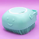 Esponja Macia Silicone Banho Massagem Dispenser Sabonete Líquido 80ml - BrazilStory