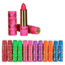 kit 5 Batom 24 Horas Magic Bella Femme Green Lipstick Makeup - BrazilStory