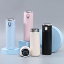 Garrafa de água Térmica 450ml com Sensor Medidor Temperatura - BrazilStory