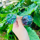 Óculos de sol femininos com armação redonda - Várias cores, estilos e proteção, perfeitos para o verão e qualquer ocasião