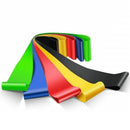 Kit 5 Faixas Elásticas Para Exercícios Multifuncional Treino Academia - BrazilStory