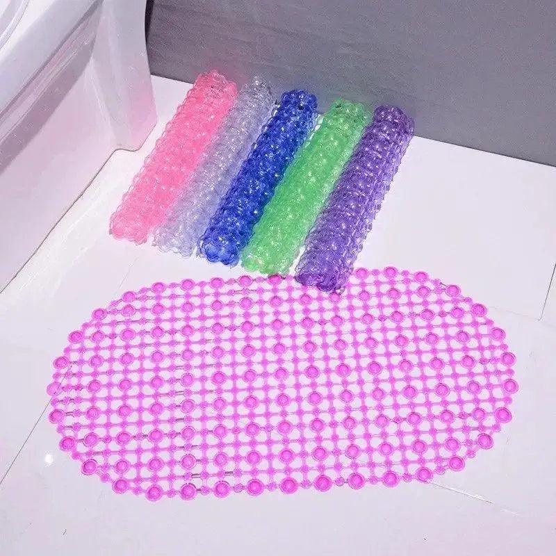 Tapete para Box Banheiro Antiderrapante 35cm x 65cm Borracha - BrazilStory