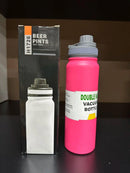 Garrafa de Academia 800ml/de Aço Inoxidável/ Isolamento Térmico. - BrazilStory