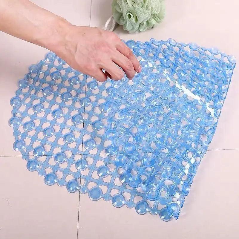 Tapete para Box Banheiro Antiderrapante 35cm x 65cm Borracha - BrazilStory