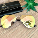 Óculos de sol aviador piloto feminino vintage estilo retrô proteção contra raios UV400 marca designer moda elegante