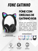 Fone de Ouvido Gatinha RGB B90 - BrazilStory