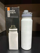 Garrafa de Academia 800ml/de Aço Inoxidável/ Isolamento Térmico. - BrazilStory