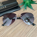 Óculos de sol aviador piloto feminino vintage estilo retrô proteção contra raios UV400 marca designer moda elegante