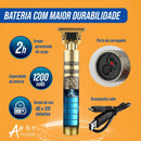 Maquina De Cortar Cabelo Profissional P/ Acabamento Barbeador Sem Fio - BrazilStory