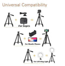 Tripé Universal Profissional Telescópico Para Câmera E Celular 1,02 M 3120 Fotos e Vídeos - BrazilStory