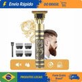 Maquina De Cortar Cabelo Profissional P/ Acabamento Barbeador Sem Fio - BrazilStory