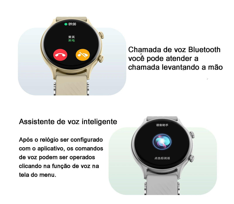 Relógio inteligente à prova d'água para homens e mulheres - BrazilStory