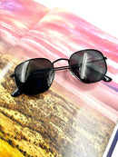 Óculos Hexagonais Polarizados Médios: Estilo Moderno e Proteção Solar, Elegância e Conforto em um Acessório Versátil - FC Company