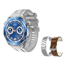 Relógio Smartwatch Redondo Luxo Hw5 Max 3 Pulseiras - BrazilStory