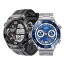 Relógio Smartwatch Redondo Luxo Hw5 Max 3 Pulseiras - BrazilStory