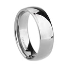 Anéis Tigrade 2/4/6/8mm aliança de casamento, polida feminina masculino, titânio preto cor prata. - BrazilStory