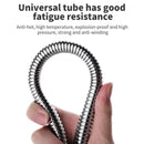 Torneira Gourmet Cozinha Pia de Parede Tubo Flexível Aço Inoxidável 1/4 - BrazilStory