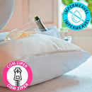 Kit de colchão BF 50x70cm 2 capas protetor de travesseiro impermeável C / capa com zíper - BrazilStory