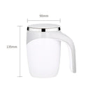 Caneca agitadora de aço inoxidável - BrazilStory