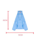 Toalha de Banho Bebê Felpuda Capuz Infantil Recém Nascido Com Orelhinha Menino e Menina --RISOVIT FTB0631