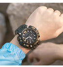 Relógio Masculino Esportivo Cronômetro Digital À Prova D'Água, com despertador - BrazilStory