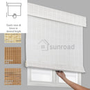 Persianas romanas sob medida para janelas, persianas de bambu