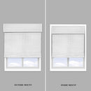 Persianas romanas sob medida para janelas, persianas de bambu