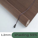 Persianas romanas sob medida para janelas, persianas de bambu