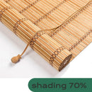 Persianas romanas sob medida para janelas, persianas de bambu