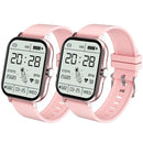 Smartwatch com 3 correias para homens e mulheres, relógio inteligente esportivo - BrazilStory