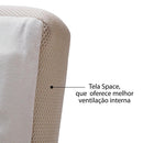 Travesseiro premium de espuma ortopédica, com capa em Ziper - BrazilStory