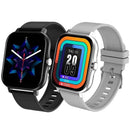 Smartwatch com 3 correias para homens e mulheres, relógio inteligente esportivo - BrazilStory