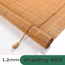 Persianas romanas sob medida para janelas, persianas de bambu