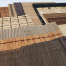 Persianas romanas sob medida para janelas, persianas de bambu